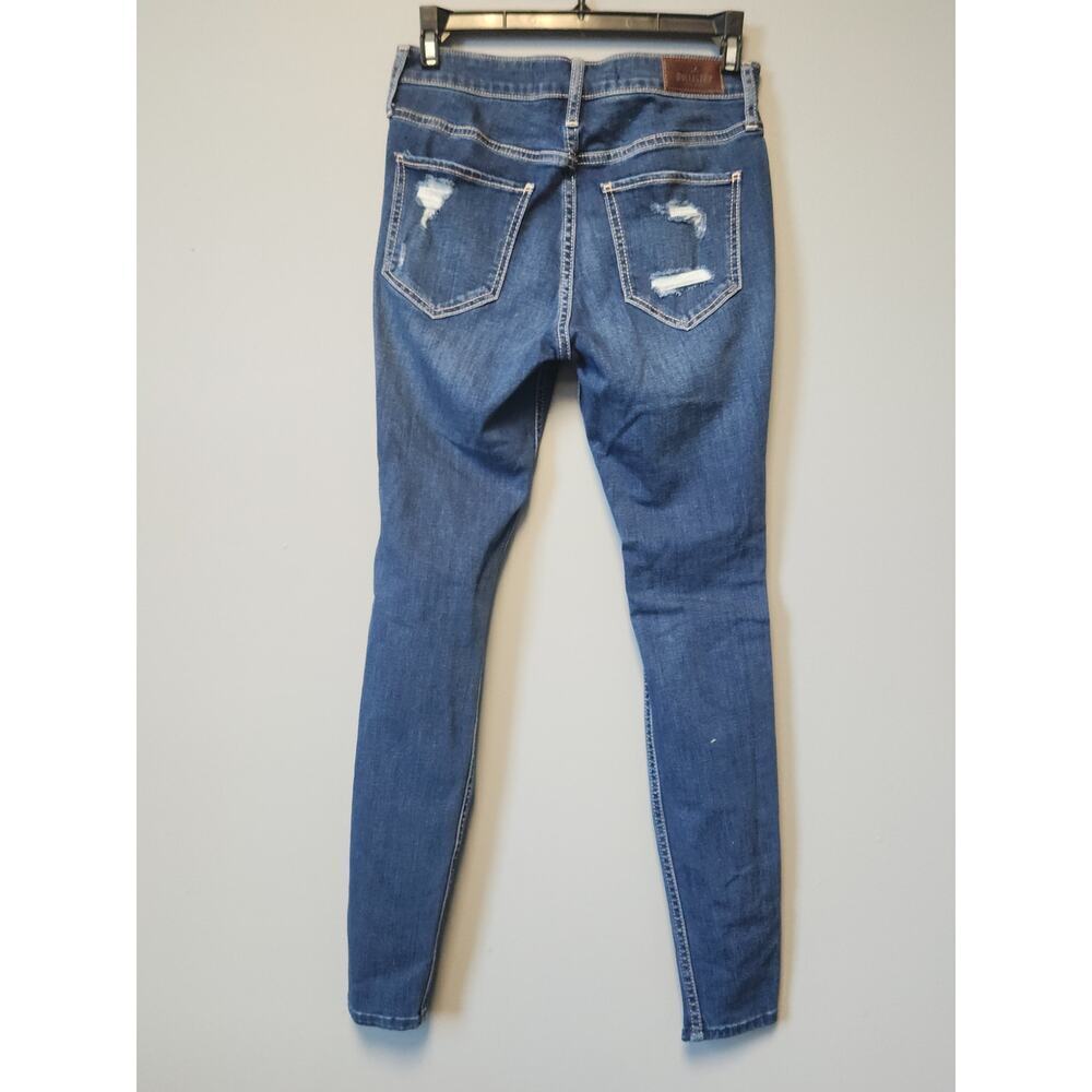 Hollister Mid Rise Super Skinny Classic Stretch Jeans Women's Size 1-S NWOT - Picture 2 of 7
